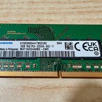 Samsung RAM 16GB DDR4 3200 SO-DIMM PC4-3200