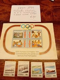 Sei lotti di francobolli di paesi diversi 