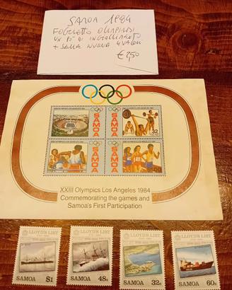 Sei lotti di francobolli di paesi diversi 