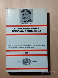 Alla ricer-ca del tempo perduto Vol. IV, M. Proust