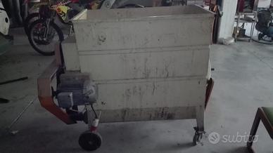 Diraspatrice 380V con pompa trifase