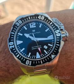 Hamilton khaki navy frogman 
