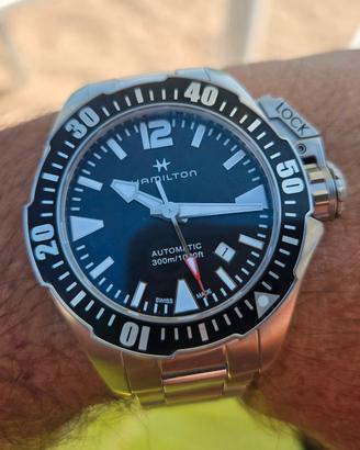 Hamilton khaki navy frogman 