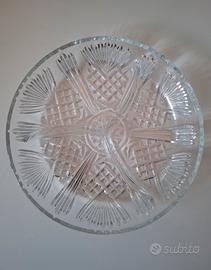 Antipastiera vintage in vetro, Selecta