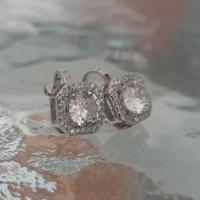 Orecchini clip con brillantino eleganti
