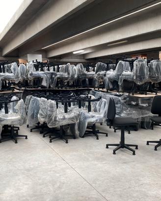 Sedie da ufficio NUOVE rotelle e piedini