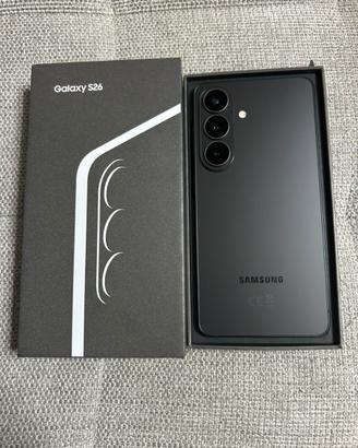 Samsung S26 256 GB Nero