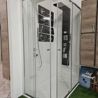 BOX DOCCIA NUOVO TRASPARENTE IN VETRO TEMPERATO