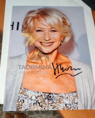 Helen Mirren Autografo