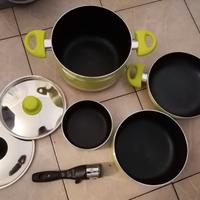 SET di PENTOLE BRUNNER da CAMPEGGIO 8+1 Ø 24cm