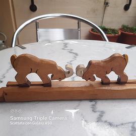 Giocattolo vintage legno