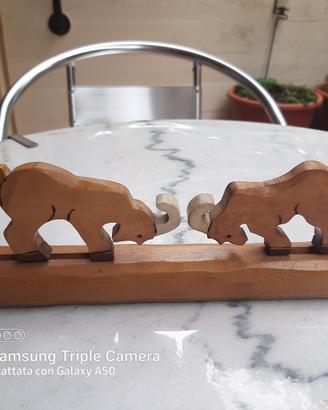 Giocattolo vintage legno