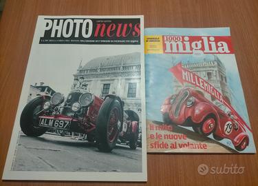 2 riviste giornali MilleMiglia 1000 Miglia