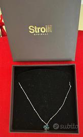 Collana Stroili Quadrifoglio - Acciaio Portafortun