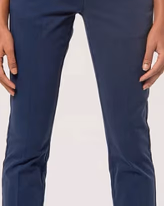 Pantalone donna slim Tg 46 Francomina dark blu