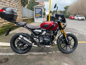 Triump 400 scrambler x anno 2024 km 4.000