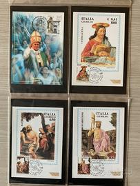 Cartoline filateliche giubileo 2000 annullate