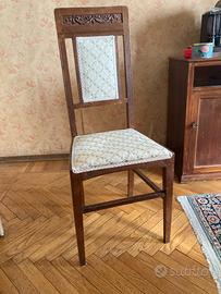 Sedie antiquariato anno 1925