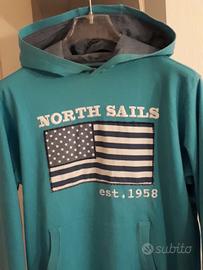 Felpa North Sails ragazzo  tg. 16 anni, turchese