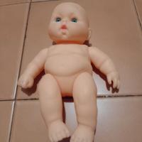 bambolotto in gomma vintage 