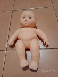 bambolotto in gomma vintage 