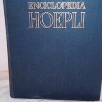 Enciclopedia Hoepli sette volumi ( A-Z ).