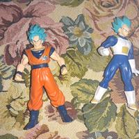 Goku e Vegeta SSJ Blu - Action Figure