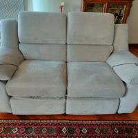 Divano 2 posti relax + poltrona relax