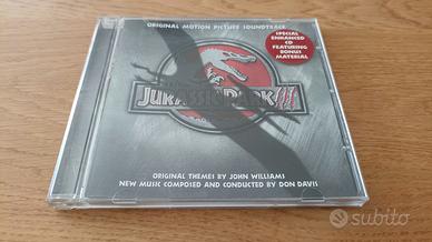 CD audio Jurassic Park III