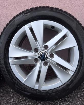Cerchi 16" Originali VW + Gomme 4 stagioni