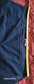 Pantaloni blu cotone Fiorella Rubino 