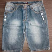 Bermuda uomo di jeans Blauer mai usato 