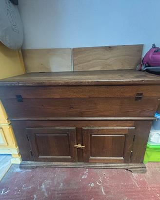 Madia vintage in legno