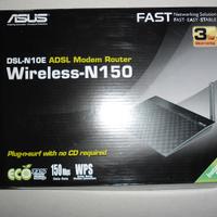 Modem ADSL n.1 Netgear+n.1 Asus (n.2 abbinati)