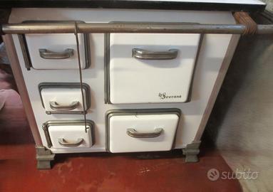 Stufa cucina a legna d'epoca La Sovrana