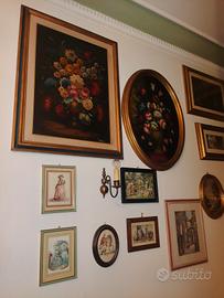 Dipinti e stampe. Cornici in legno