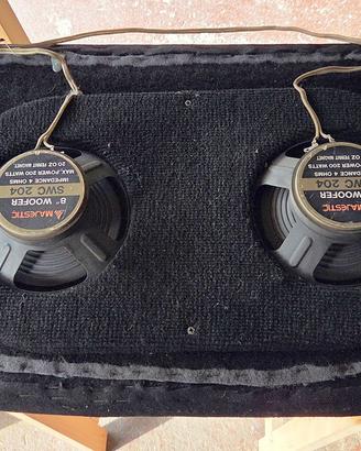 Pannello audio con amplificatore