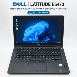Dell Latitude E5470 i5 8GB SSD 256GB Windows 11