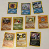 Carte pokemon rare di serie miste