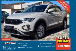 Volkswagen T-Roc Life 2.0 TDI 116 CV
