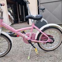 bicicletta B-twin 16 pollici 
