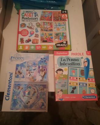 Giochi educativi e interattivi