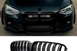Griglia bmw serie 1 f20 nera pre restyling