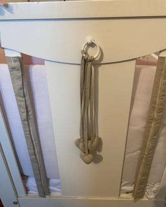 Lettino con paracolpi copripiumimo Nanan