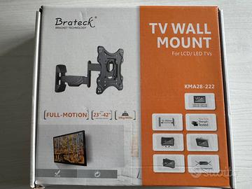 STAFFA PORTA TV DA MURO NUOVA