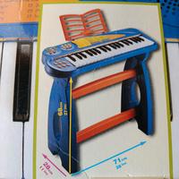 tastiera pianola elettronica Bontempi 