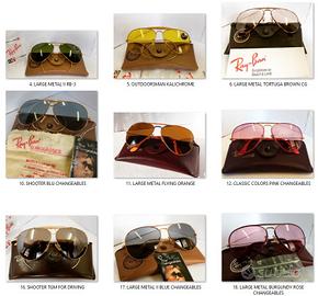 RAY BAN BAUSCH&LOMB COLLEZIONE PRIVATA 