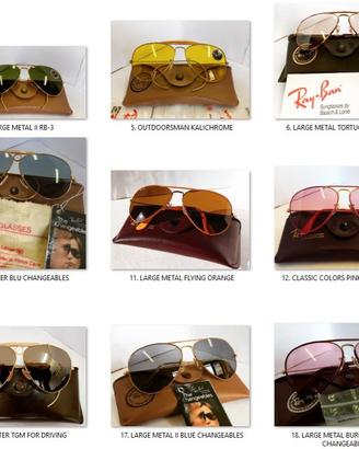 RAY BAN BAUSCH&LOMB COLLEZIONE PRIVATA 