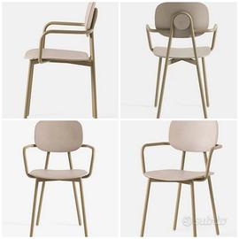 SET 2 SEDIE POINTHOUSE TATA YOUNG CON BRACCIOLI