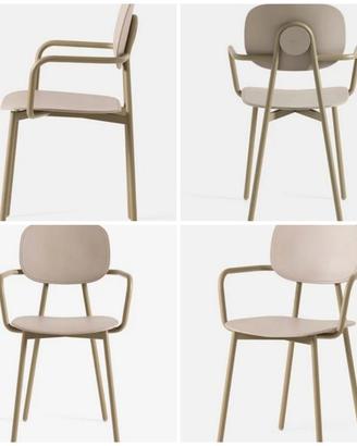 SET 2 SEDIE POINTHOUSE TATA YOUNG CON BRACCIOLI